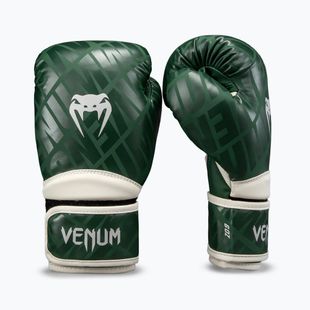 Рукавиці боксерські дитячі Venum Contender 1.5 XT Kids forest green/off white