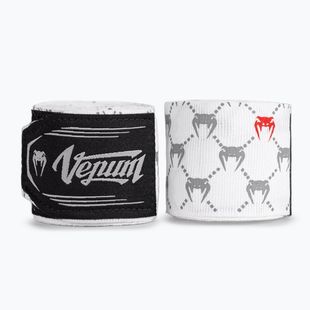 Бинти боксерські Venum Monogram Hand Wraps Advanced 400 см white