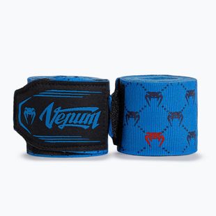 Бинти боксерські Venum Monogram Hand Wraps Advanced 400 см blue