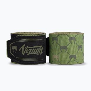 Бинти боксерські Venum Monogram Hand Wraps Advanced 250 см khaki