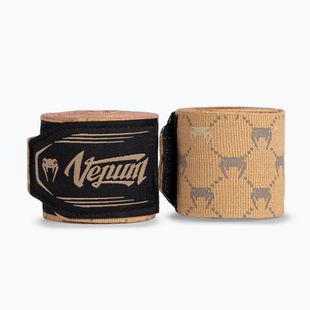 Бинти боксерські Venum Monogram Hand Wraps Advanced 250 см sand