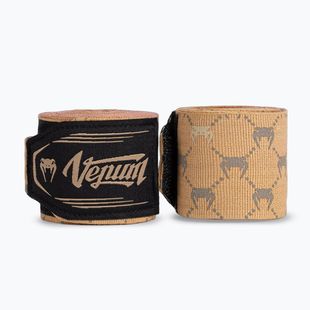 Бинти боксерські Venum Monogram Hand Wraps Advanced 400 см sand