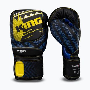Рукавиці боксерські Venum x TEKKEN 8 King Boxing black/yellow