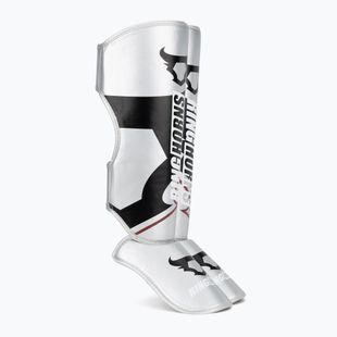Захисники гомілки та стоп Venum Ringhorns Charger Shin silver/black