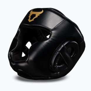 Шолом боксерський Venum Ringhorns Charger Headgear black/gold