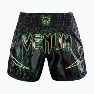 Шорти для тренувань чоловічі Venum Matupa Muay Thai black/green/gold