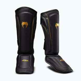 Захист для гомілки та стоп Venum Streamline Shin black/gold