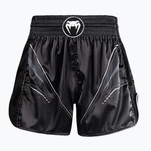 Шорти для тренувань чоловічі Venum Streamline Muay Thai black/white