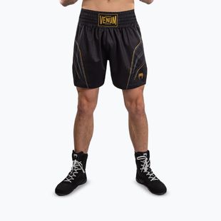 Шорти боксерські чоловічі Venum Streamline Boxing black/gold