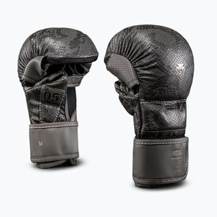 Рукавиці спарингові Venum Impact Evo Scales MMA Sparring dark grey