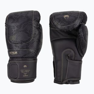 Рукавиці боксерські Venum Impact Evo Scales Boxing dark purple