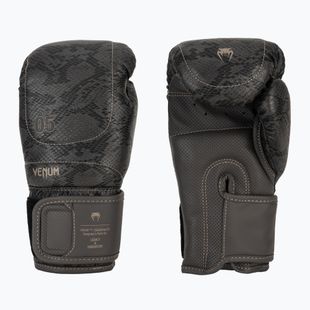 Рукавиці боксерські Venum Impact Evo Scales Boxing dark grey