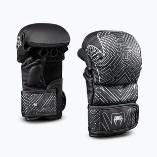 Рукавиці спарингові Venum Midnight Fury Sparring black/grey/silver