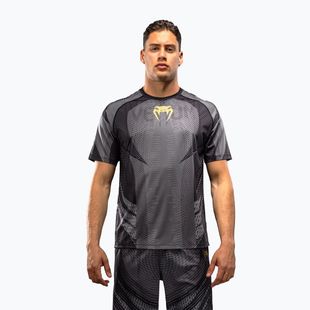 Футболка чоловіча Venum Galactic 3.0 Dry Tech black/gold