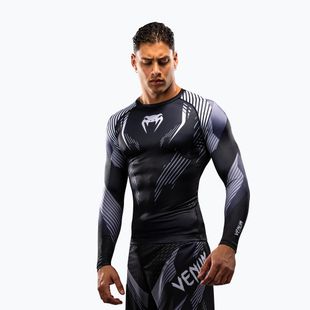 Рашгард чоловічий довгий рукав Venum No-Gi 6.0 Rashguard black/white