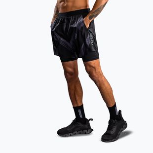 Шорти для тренувань чоловічі Venum No-Gi 6.0 Training black/grey