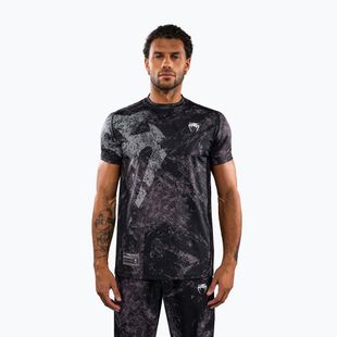 Футболка чоловіча Venum Rage & Workout Dry Tech black/grey