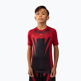 Рашгард дитячий Venum Attack Rashguard SS black/red