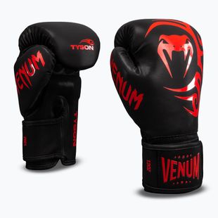 Рукавиці боксерські Venum Mike Tyson Replica Boxing black/red