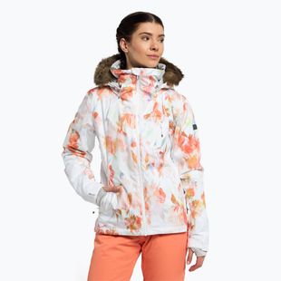 Куртка сноубордична жіноча ROXY Jet Ski Premium bright white tenderness