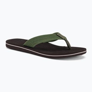 В'єтнамки чоловічі Quiksilver Molokai Layback Textured brown/brown/green