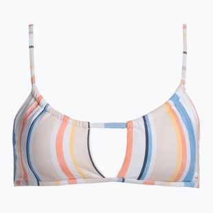 Купальник суцільний жіночий ROXY Beach Classics Bralette peach whip sand stripper