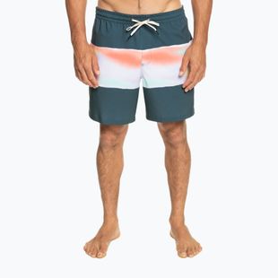 Шорти для плавання чоловічі Quiksilver Surfsilk Air-Brush Volley 17" midnight navy