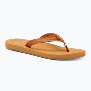 В'єтнамки жіночі ROXY Porto Motif tan