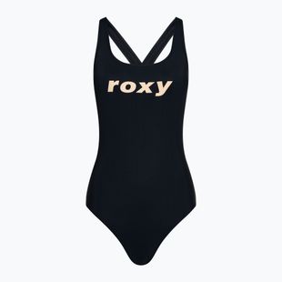 Жіночий злитий купальник ROXY Active Cross антрацит