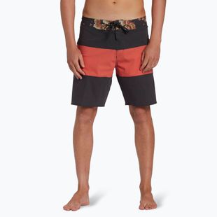 Чоловічі плавальні шорти Billabong Tribong Pro випрані червоні