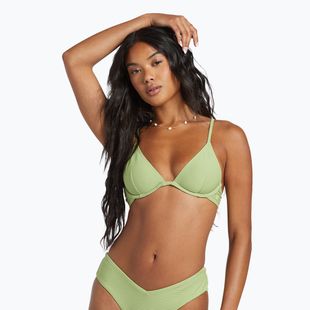 Верх купальника Billabong Tanlines Reese Underwire пальмово-зеленого кольору