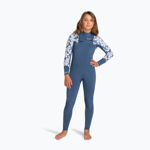 Гідрокостюм дитячий ROXY 4/3 mm Swell Series Chest Zip GBS Wetsuit wild wind drifter floral