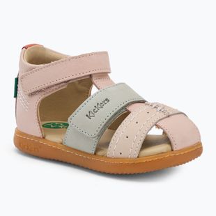 Сандалі дитячі Kickers Kick Bazar light pink/multicolor