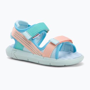 Сандалі дитячі Kickers Kickjune blue/coral pink/green