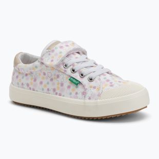 Кеди дитячі Kickers Kickgoldi white/print festi summer
