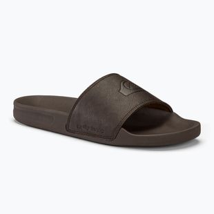 Чоловічі шльопанці Quiksilver Rivi Nubuck Slide коричневі 1