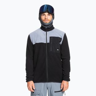 Кофта сноубордична чоловіча Quiksilver Aker Full Zip Fleece  true black