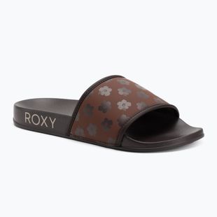 Шльопанці жіночі ROXY Slippy IV brown combo