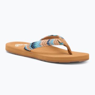 В'єтнамки жіночі ROXY Porto Raffia II blue depths