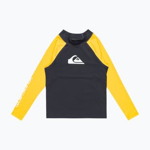 Лонгслів для плавання дитячий Quiksilver Everyday UPF50 dark navy/solar power