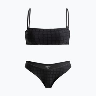 Купальник роздільний жіночий ROXY Bandeau Cheeky anthracite