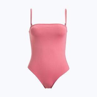 Купальник суцільний жіночий ROXY Solid Beach Classics Bandeau heather rose