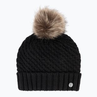 Шапка зимова жіноча ROXY Blizzard Beanie true black