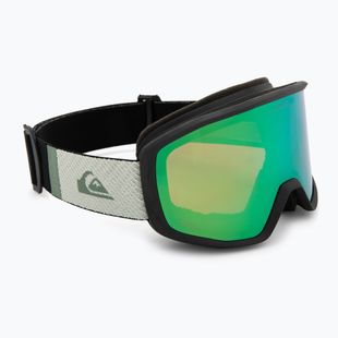 Окуляри для сноуборду чоловічі Quiksilver Harper black/clux мл green
