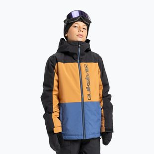 Куртка для сноуборду дитяча Quiksilver Side Hit Block true navy