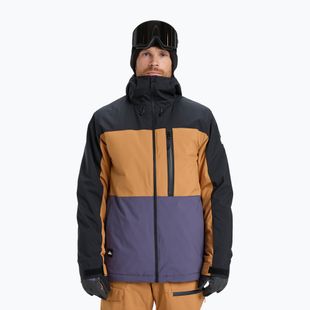 Куртка для сноуборду чоловіча Quiksilver Sycamore Block 20K dark ivy