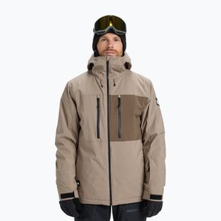 Куртка для сноуборда чоловіча Quiksilver Sycamore Solid 20K fallen rock