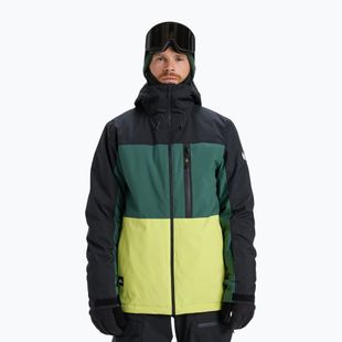 Куртка для сноуборду чоловіча Quiksilver Sycamore Block 20K dark ivy
