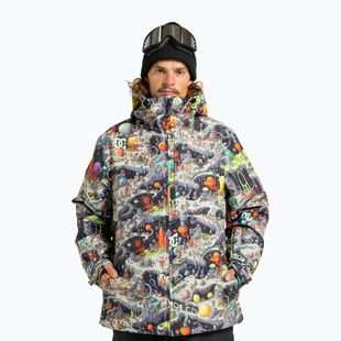 Куртка для сноуборду чоловіча DC Basis Print outer world black
