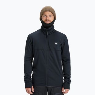 Кофта для сноуборду чоловіча Quiksilver Steep Point Full Zip Fleece true black